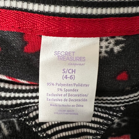 🆕🎄 2 piece matching Sleepwear Set Holiday Cocoa Top & Pants SMALL NWT - Picture 6 of 9